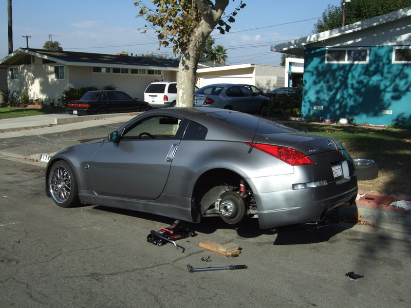 Illustration for article titled Ruined Nissan 350Z Before